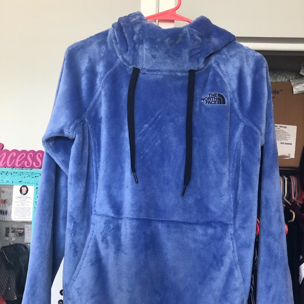 The North Face pullover fuzzy hoodie
